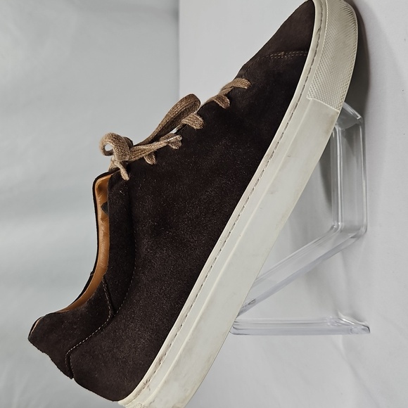M.Gemi Brown Suede Men\'s Italian Sneaker/Loafers Size 43 US Size 10